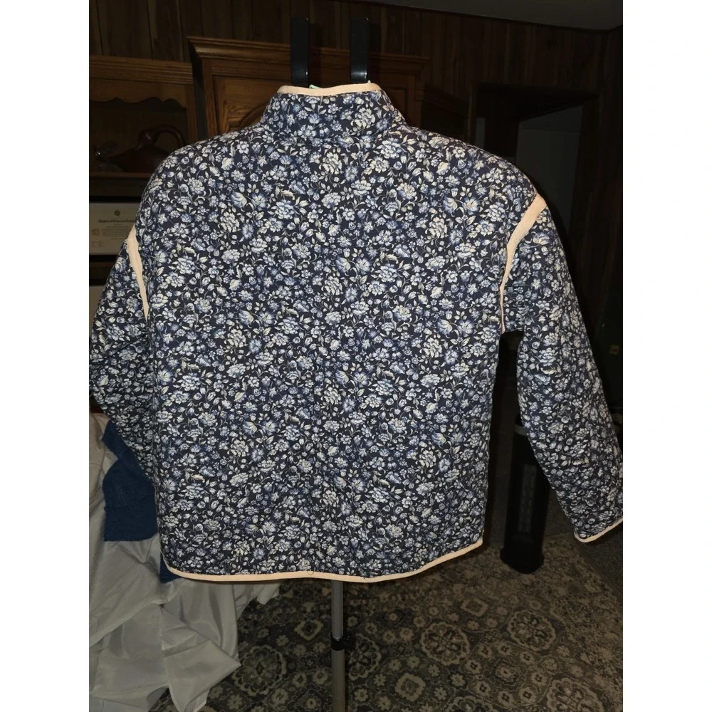 Staccato Quilted Jacket. Snap Front. Size L.‎ Coastal, Y2K, Cottagecore,...